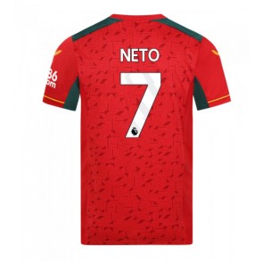 Wolves Pedro Neto #7 Bortatröja 2023-24 Kortärmad